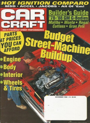 CAR CRAFT 1998 NOV - MOPAR BUDGET BUILDUP, T/A 455HO